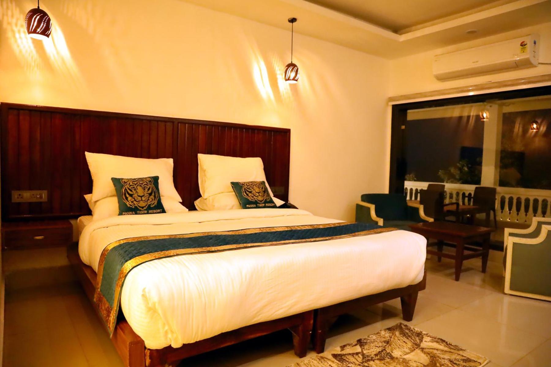 Panna Tiger Resort- Riverside Property Rājgarh Kültér fotó